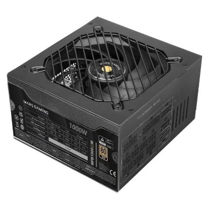 Imagem de Fonte Mars Gaming MPB1000SIM 80Plus Gold Preta
