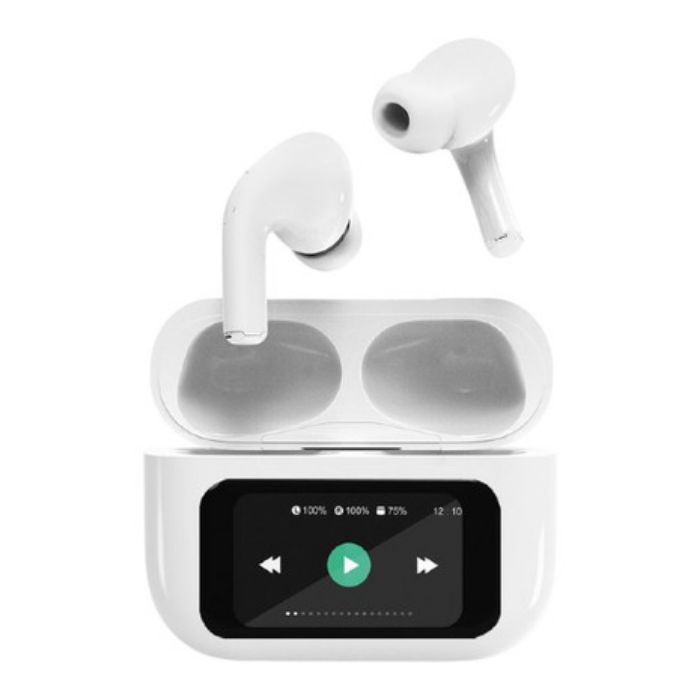 Auriculares True Wireless Gembird TWS LCD Bluetooth Branco Novo