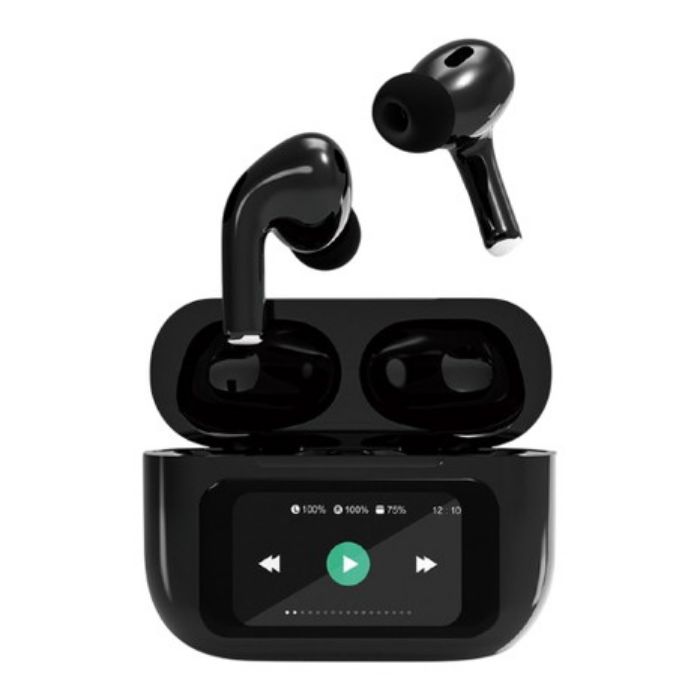 Auriculares True Wireless Gembird TWS LCD Bluetooth Preto Novo