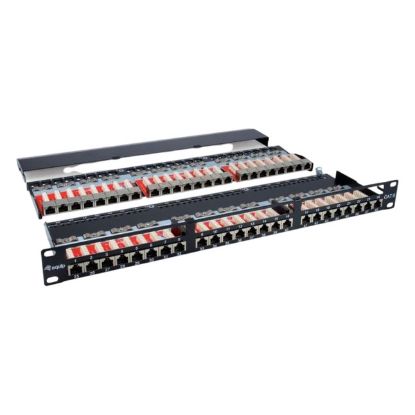Imagem de Patch Panel Equip 19" 48 Portas Cat.6 FTP U1 Preto