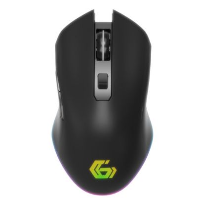 Imagem de Rato Gembird Firebolt Wireless RGB Preto