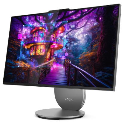 Imagem de Computador Lenovo Yoga AiO 27IAH10-953 27" Ultra 7 16GB SSD 1TB UHD Graphics W11 Home Cinza