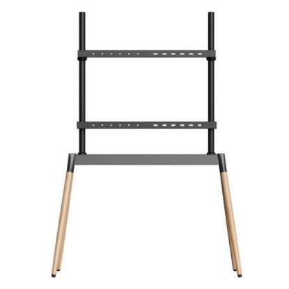 Imagem de Suporte Chão Tripé p/ Ecrã 55"/86" Gembird TVS-86F-01-BK Preto