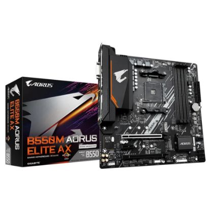 Imagem de Motherboard Gigabyte SktAM4 - B550M AORUS ELITE AX WIFI DDR4