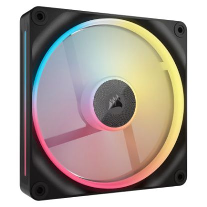 Imagem de Ventoinha 140mm Corsair iCUE Link LX140-R RGB PWM Preta