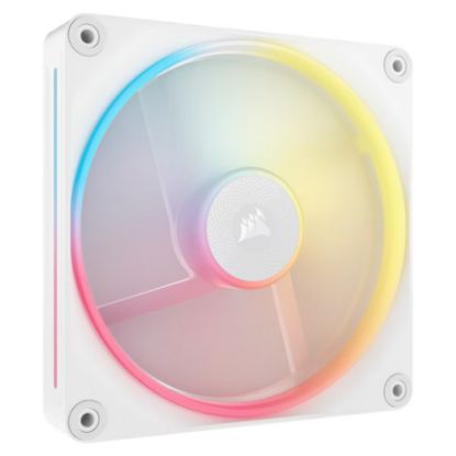 Imagem de Ventoinha 140mm Corsair iCUE Link LX140-R RGB PWM Branca