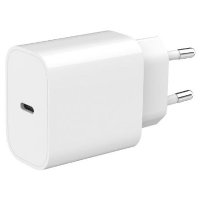 Imagem de Carregador de Tomada Gembird Type-C Fast Charge 20W Branco