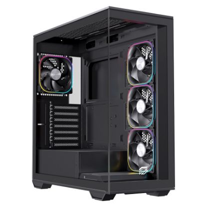 Imagem de Caixa Einarex Prisma S700 Preta RGB (ATX) (Vidro Temperado)