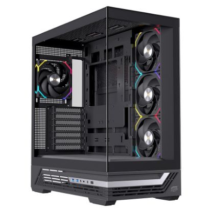Imagem de Caixa Einarex Prisma S800 Preta RGB (ATX) (Vidro Temperado)