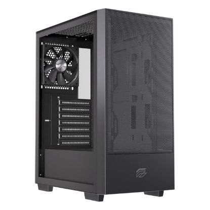 Imagem de Caixa Einarex Pulse P100 Core Preta (ATX) (Vidro Temperado)