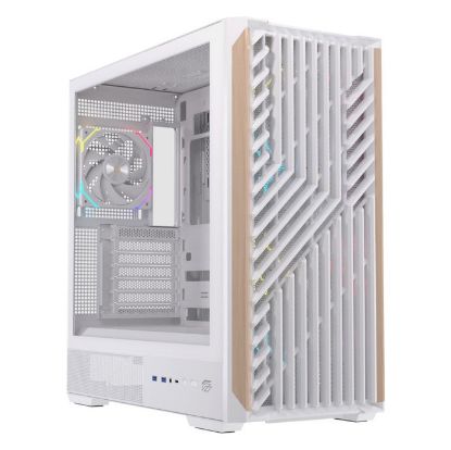 Imagem de Caixa Einarex Pulse P800 Branca RGB (ATX) (Vidro Temperado)