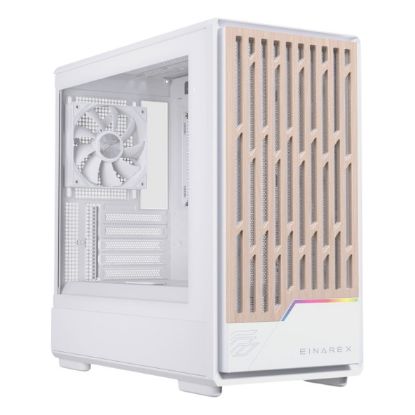 Imagem de Caixa Einarex Pulse PM400 Core Branca (Micro-ATX) (Vidro Temperado)