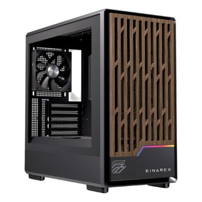 Imagem de Caixa Einarex Pulse PM400 Core Preta (Micro-ATX) (Vidro Temperado)