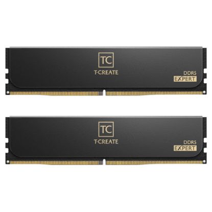Imagem de Dimm DDR5 Pack 2x 16GB (32GB) TeamGroup CL32 6400Mhz T-Create Expert Preta