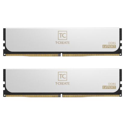 Imagem de Dimm DDR5 Pack 2x 16GB (32GB) TeamGroup CL30 6000Mhz T-Create Expert Branca