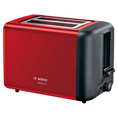 Imagem de Torradeira Bosch DesignLine TAT3P424 970W Vermelha