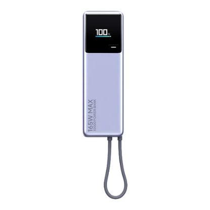 Imagem de Powerbank 10000mAh Xiaomi c/ Cabo Integrado Type-C 165W Preta