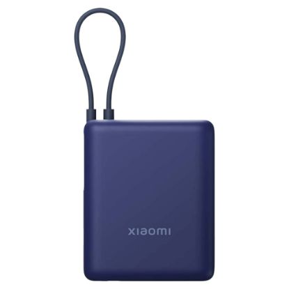 Imagem de Powerbank 10000mAh Xiaomi c/ Cabo Integrado Type-C 33W Azul
