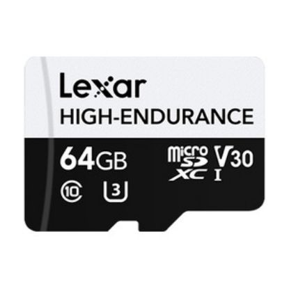 Imagem de MicroSD Lexar High-Endurance UHS-I 64GB Class10 (U3) V30 A1 35/100MB/S