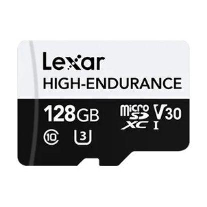Imagem de MicroSD Lexar High-Endurance UHS-I 128GB Class10 (U3) V30 A1 45/100MB/S
