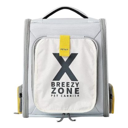 Imagem de Transportadora Petkit Breezy X ZONE Cinza p/ Animais de Estimação