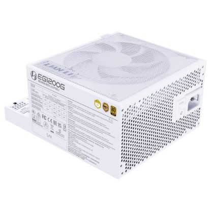 Imagem de Fonte Lian Li Edge 1200W 80Plus Gold Modular Branca 3.1