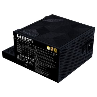 Imagem de Fonte Lian Li Edge 1200W 80Plus Gold Modular Preta 3.1