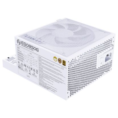 Imagem de Fonte Lian Li Edge 850W 80Plus Gold Modular Branca 3.1