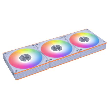 Imagem de Ventoinha 120mm Lian Li UNI CL120 Wireless RGB PWM Branca (Pack 3)