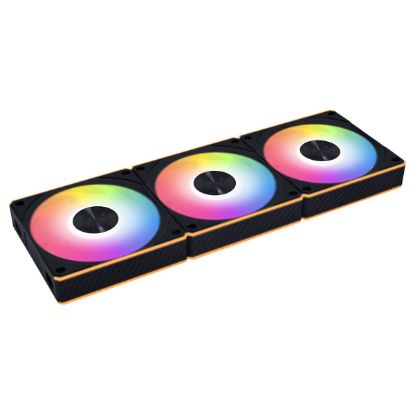 Imagem de Ventoinha 120mm Lian Li UNI CL120 Wireless RGB Reverse Blade PWM Preta (Pack3)