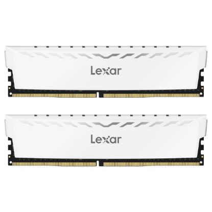 Imagem de Dimm DDR4 Pack 2x 16GB (32GB) Lexar CL18 3600Mhz Thor Gaming Branca