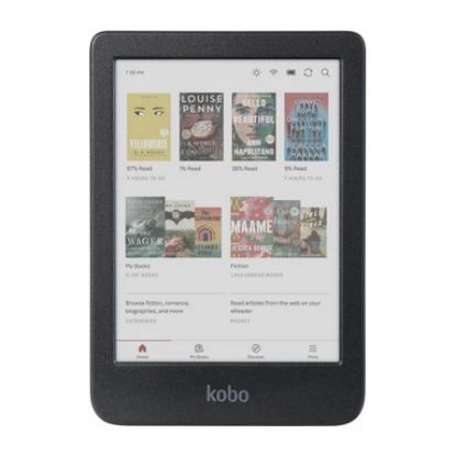 Imagem de E-Book Reader Kobo Clara 6'' Colour Preto