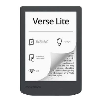 Imagem de E-Book Reader PocketBook Verse Lite 6" 8GB Wi-Fi Meia-Noite