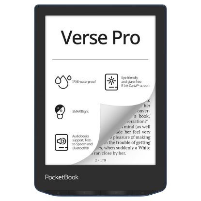 Imagem de E-Book Reader PocketBook Verse Pro 6" 16GB Wi-Fi Azul
