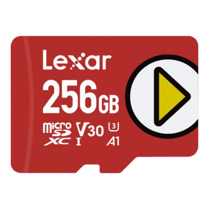 Imagem de MicroSD Lexar Play UHS-I 256GB Class10 (U3) V30 A1 150MB/S