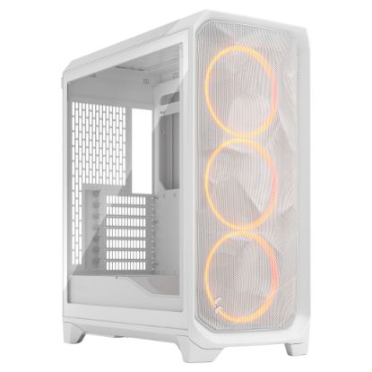 Imagem de Caixa Fractal Design Meshify 3 RGB TG Light Tint Branca (E-ATX) (Vidro Temperado)