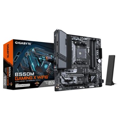 Imagem de Motherboard Gigabyte SktAM4 - B550M GAMING X WIFI DDR4