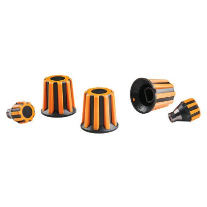 Imagem de Kit Botões Rotativos p/ Volante Asetek SimSports Laranjas (Pack5)