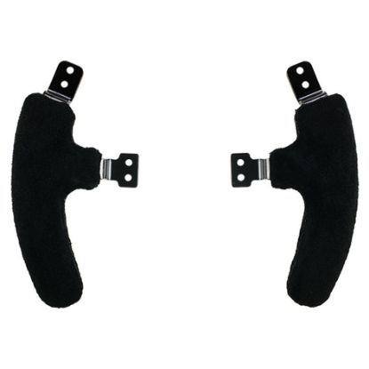 Imagem de Pegas de Volante p/ Buttonplate Asetek SimSports Alcântra