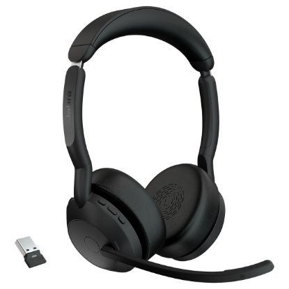 Imagem de Headset Call Center Jabra Evolve2 55 MS Stereo USB/Bluetooth Preto