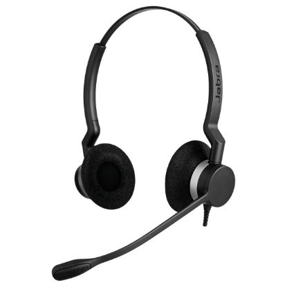 Imagem de Headset Call Center Jabra BIZ 2300 MS Duo USB Preto