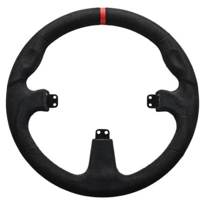 Imagem de Volante p/ Buttonplate Asetek SimSports GT Rim Comfort+ (Redondo) Preto