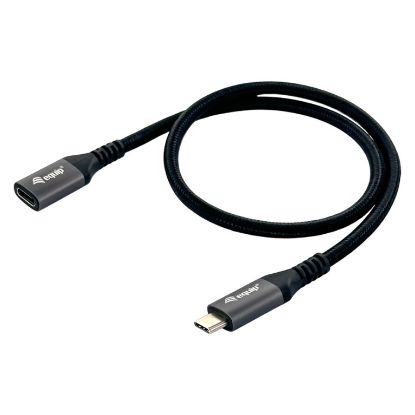 Imagem de Cabo USB3.2 Type-C Extensão Equip Preto - 50cm