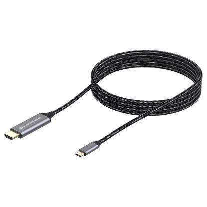 Imagem de Cabo Type-C p/ HDMI 4K 60Hz M/M Conceptronic ABBY10G Preto - 2Mtr