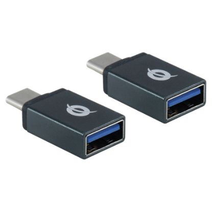 Imagem de Adaptador Type-C p/ USB3.1 M/F Conceptronic DONN03G (Pack2)