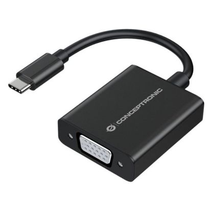 Imagem de Cabo Adaptador Type-C p/ VGA M/F Conceptronic