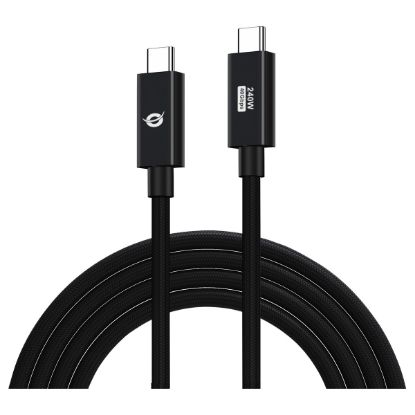 Imagem de Cabo USB4.0 Type-C 240W 40Gbps 8K 60Hz Conceptronic Preto - 1.2Mtr