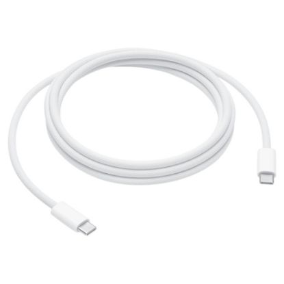 Imagem de Cabo Type-C p/ Type-C 240W Apple Branco - 2Mtr