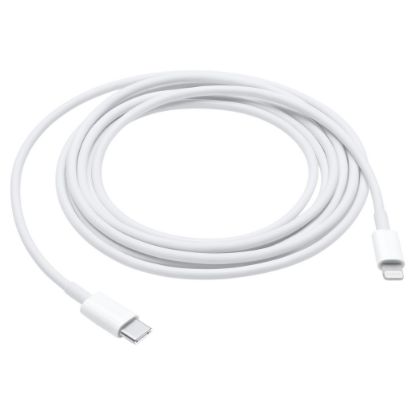 Imagem de Cabo Type-C p/ Lightning Apple 96W Branco - 2Mtr