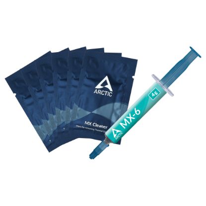 Imagem de Pasta térmica Arctic MX-6 c/ MX Cleaner - 4Gr